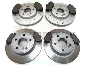 Front And Rear Brake Discs And Pads For Mercedes A180 A200 AMG (Check Discs) - Picture 1 of 1