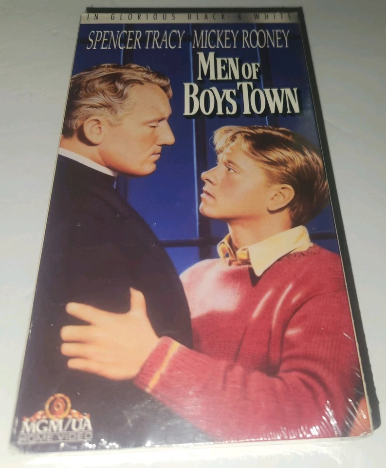 Men of Boys Town, 1941 (Sealed VHS, 1991) NEW OOP Spencer Tracy Mickey Rooney - Image 1 of 1