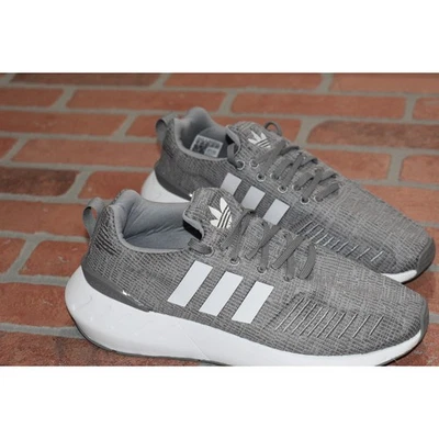 Adidas Swift Run 22 Shoes Womens US 6 Gray White Low Top Lace Up  - Image 1 of 4