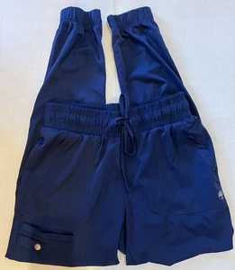 HH Works By Healing Hands Women’s Jogger Scrub Pants Size Small Tall Navy Blue - Picture 1 of 4
