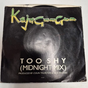 KAJAGOOGOO- TOO SHY 7" 45 RPM RECORD LIKE NEW OOP - Imagen 1 de 2