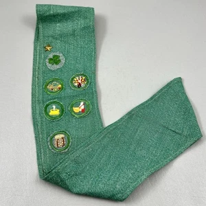 Vintage Girl Scouts Sash With Patches - Picture 1 of 5