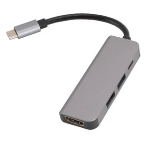 USB C Laptop Docking Station TYPE C ZU USB3.0x2 USB C Hub Multiport Adapter FOY - Afbeelding 1 van 23