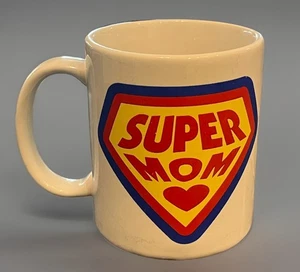 Vidrio Cerámico Clásico Super Mom 12 Oz. Taza taza café té bebida héroe - ¡BONITO!! - Imagen 1 de 6