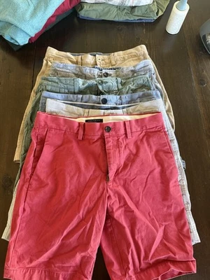 Lot Of 6 Banana Republic Aiden Shorts Size 30 - Image 1 of 3