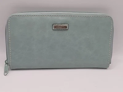 Rosetti Blue Zip Around Wallet - Image 1 of 4