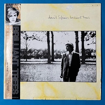 David Sylvian Brilliant Trees Vinyl LP Japan Import Used with OBI - Image 1 of 4