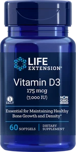Life Extension VITAMIN D3 7000 IU 60 Soft Gels - Picture 1 of 2