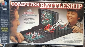 Computer Battleship Vintage 1980s In Working Order Mint Condition - Picture 1 of 6