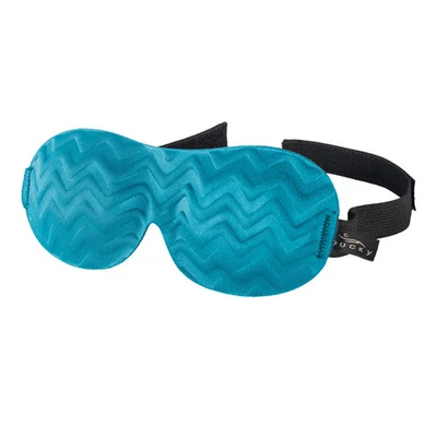 Ultralight Sleep Mask - Blue Jade Chevron Polyester Health & Beauty Care - Image 1 of 4