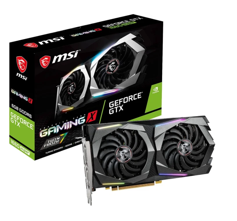 MSI NVIDIA GeForce GTX 1660 NVIDIA Computer Graphics Cards for