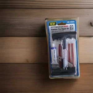 Pittsburgh Tubeless Tire Repair Kit 9 Pc Item 62611 Harbor Freight Tools Wheels - Picture 1 of 2