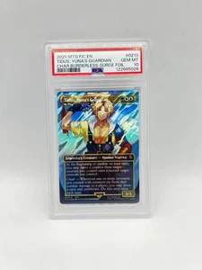 Tidus, Guardiano di Yuna (senza confini) (Surge Foil) Final Fantasy Commander PSA 10 - Foto 1 di 7