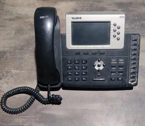 Vintage Yealink T23G SIP SIP-T23G SIP VoIP POE Phone 3CX - Afbeelding 1 van 5