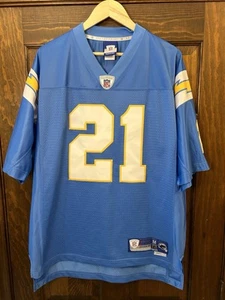 Reebok San Diego Chargers Jersey LaDainian Tomlinson Medium Authentic Stitched - Picture 1 of 4