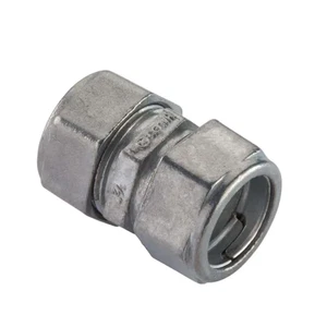 (QTY-45) 1/2" EMT Compression Coupling - Picture 1 of 2