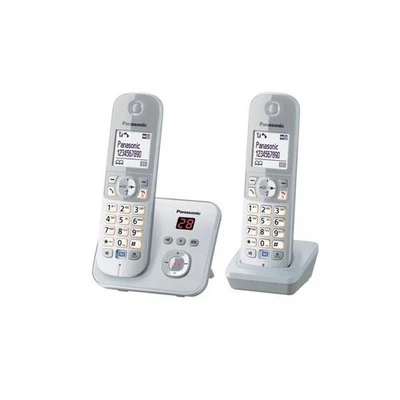 4822489 Panasonic Panasonic KX-TG6822 Telefono DECT Argento Identificatore di ch - Immagine 1 di 2