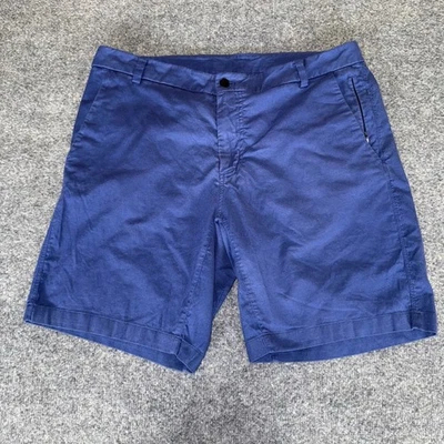 Шорты мужские Lululemon 38 синие китайские для гольфа повседневные спортивные легкие эластичные - Изображение 1 из 4