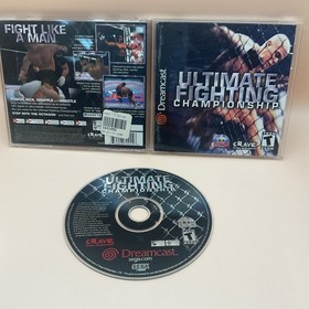 Ultimate Fighting Championship CIB W/ Manual - Tested - Sega Dreamcast