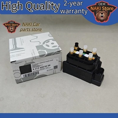 Bloque de válvula de suspensión neumática para Mercedes Benz GL350 450 550 ML250 S400 2123200358 Foto 1 de 4