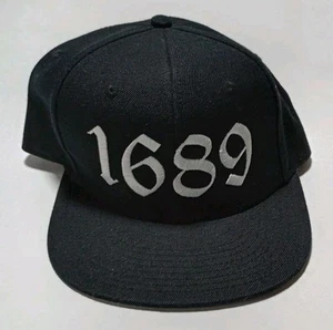'1689' Reformed Baptist Church Black & White Embroidered Ball Cap/Hat NWOT - Picture 1 of 10