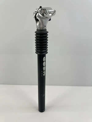 Tija de sillín amortiguador suspensión Cannondale Coda MTB 27,2 negra rara de colección EE. UU. Foto 1 de 4