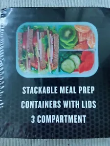 Lunch Bento Food Storage Freezer for left Overs Fridge Food Storage ππ - Foto 1 di 5