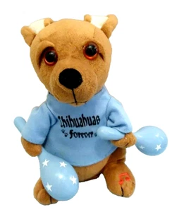 Chihuahuab Forever Singing Shaking Maracas Dog Plush Stuffed Rare Made in France - Picture 1 of 11