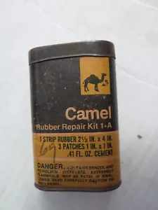 Kamelschlauch Reifen Gummi Reparatur Dose Vulkanisieren Auto Fahrrad Flickset Oldtimer - Bild 1 von 7