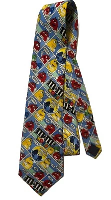 Corbata para hombre M&M's World Characters estampado grande Mars Candy novedad corbata Foto 1 de 4