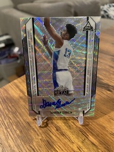 2022 Leaf Metal Basketball Dawson Garcia #BA-DG1 Rookie Auto Wave Silver 🔥📈
