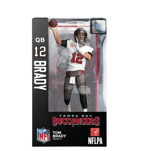 Imports Dragon NFL Tom Brady Tampa Bay Buccaneers White Jersey Cover
