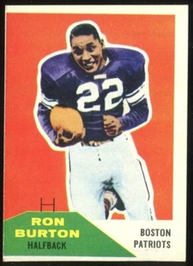 1960 Fleer #130 Ron Burton Boston Patriots - Rookie Card - Picture 1 of 2