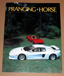 Prancing Horse Magazine #85 1987 4thQ Ferrari Club of America 250GTE 1956Sebring - Bild 1 von 1