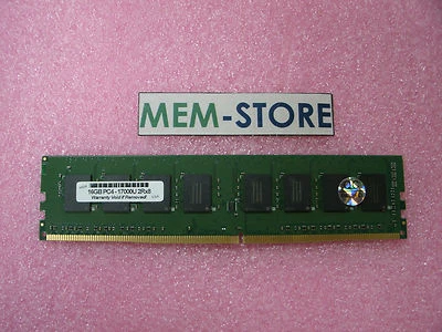 4X70G88314-MB 16GB DDR4 2133MHz non-ECC UDIMM Memory Lenovo ThinkServer TS150 - Image 1 of 2