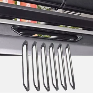 6Pcs Car Roof Luggage Rack Strip Plate Cover Trim Decoration for Jetour for T2 - Picture 1 of 13