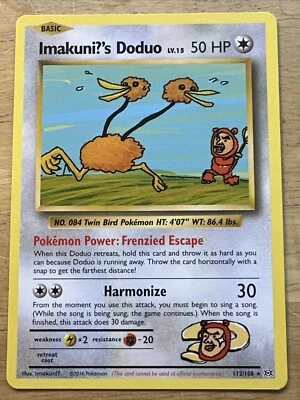 Imakuni?'s Doduo - 112/108 - Secret Rare - XY Evolutions - NM/M - Pokemon Card - image 1 of 2