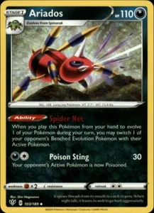 2x (SWSH03-103) Ariados (U) Pokemon Darkness Ablaze Card # 103 - Picture 1 of 1