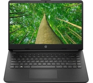 HP 14" HD Laptop, AMD Athlon Silver 3050U, 16GB RAM, 512GB SSD, Win 11, Black - Picture 1 of 4