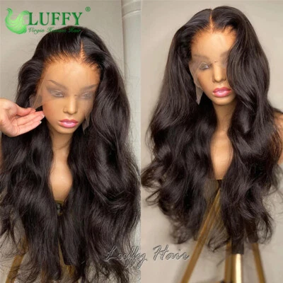 Natural Wave 360 Lace Wig Braziian Human Hair 13*6 Lace Front Wig With Baby Hair - Image 1 of 4
