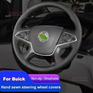DIY Custom Microfiber Leather Car Steering Wheel Cover For Buick GL8 2020-2022 - Picture 1 of 8