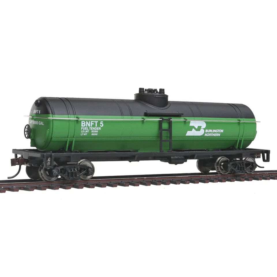 HO Scale Model Railroad Trains Layout Walthers Burlington Northern Tank 1440 a