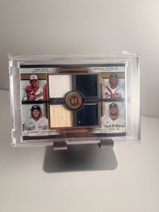 2020 Topps Museum Collection #FPR-SAGT  Soto Acuña Guerrero Tatis QUAD