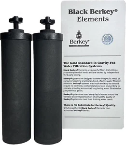 Authentic Berkey BB9-2 Black Purification Elements, Water Filter replacement - Picture 1 of 7