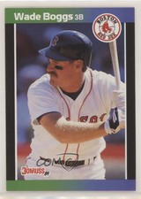 1989 Donruss Wade Boggs (*Denotes Next to PERFORMANCE) #68.2 HOF
