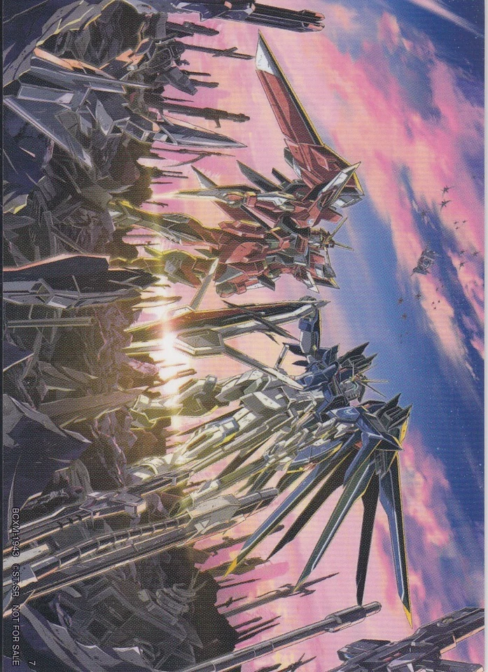 No.7 illustration card Blu-ray Mobile Suit Gundam SEED FREEDOM limited - Image 1 of 1