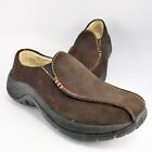 NEW - LL Bean Clogs Womens Size 6.5M Brown Suede Bicycle-Toe Slip-Ons Hiking