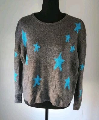 Suéter Recortado Acrobat Dani Star Para Mujer Calce Cuadrado Pullover Mezcla de Lana Talla XS/S Foto 1 de 4