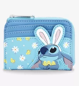 Loungefly Disney Lilo & Stitch Bunny Easter Stitch Cardholder Wallet NEW - Picture 1 of 1