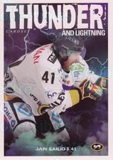 2019-20 Finnish Cardset Thunder and Lightning #8 Jari Sailio